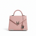 Classic Mu imprint handbag
