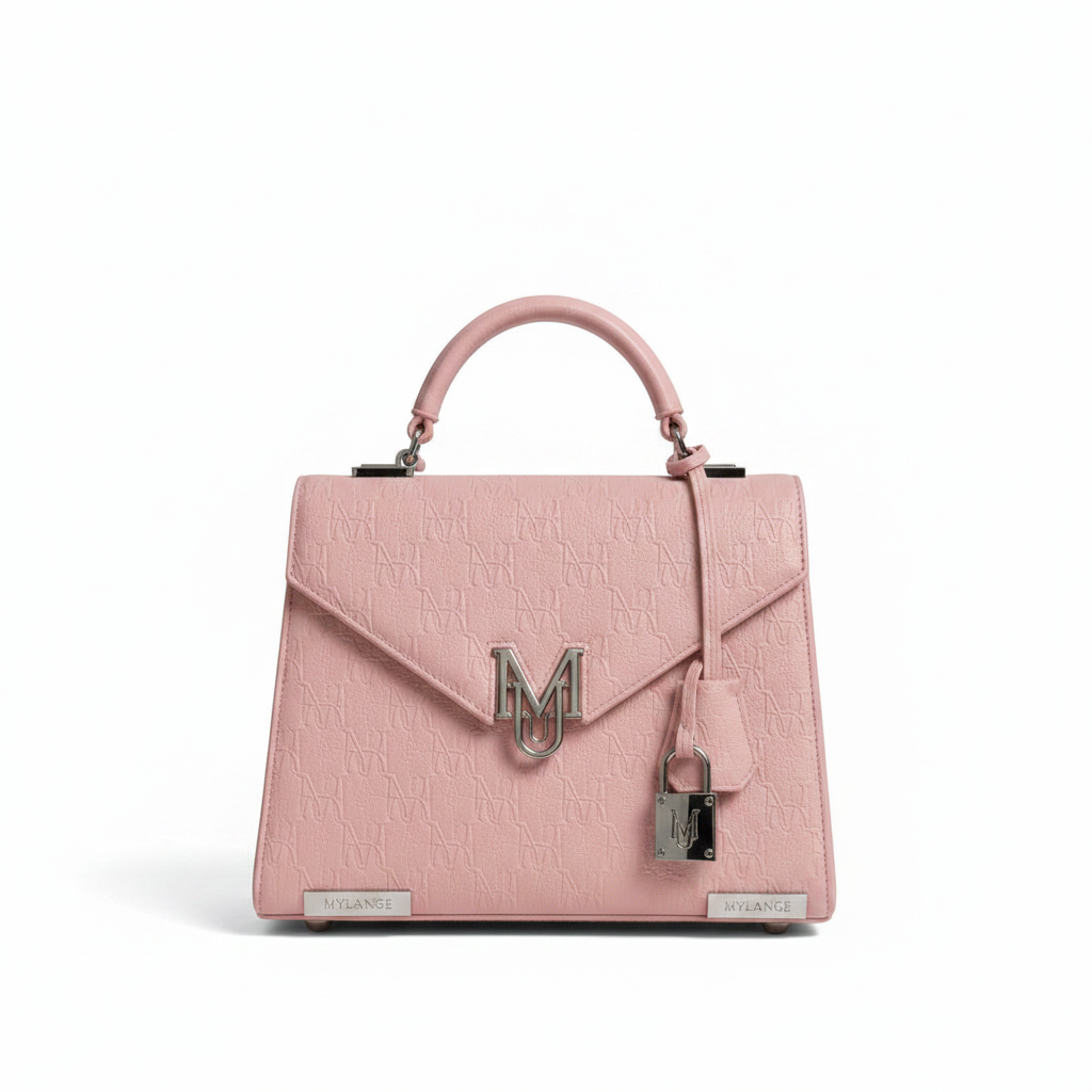 Classic Mu imprint handbag