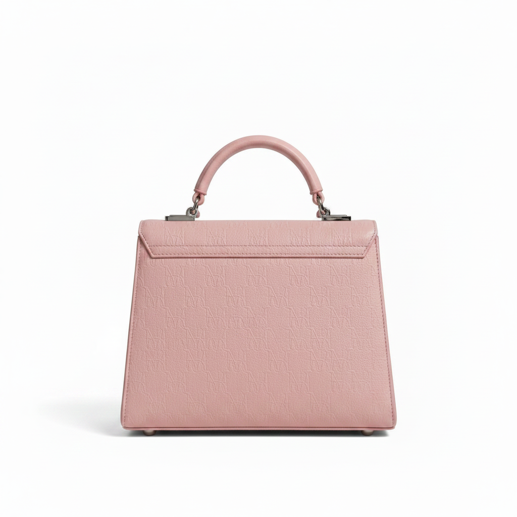 Classic Mu imprint handbag