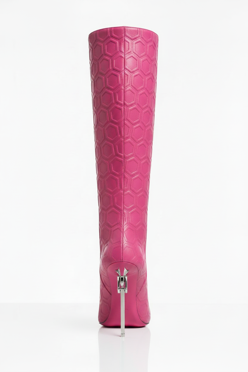 Leather MU boot