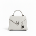 Classic Mu imprint handbag